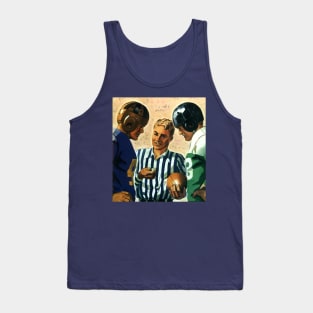 Vintage Sports, Football Referee Coin Toss Tank Top